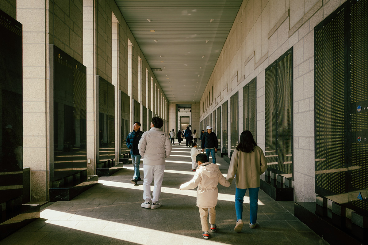 Family at Museum